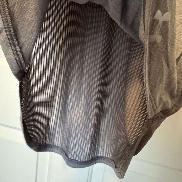 Under Armour Gray Fitted Short Sleeve T-Shirt - Picture 4 of 7